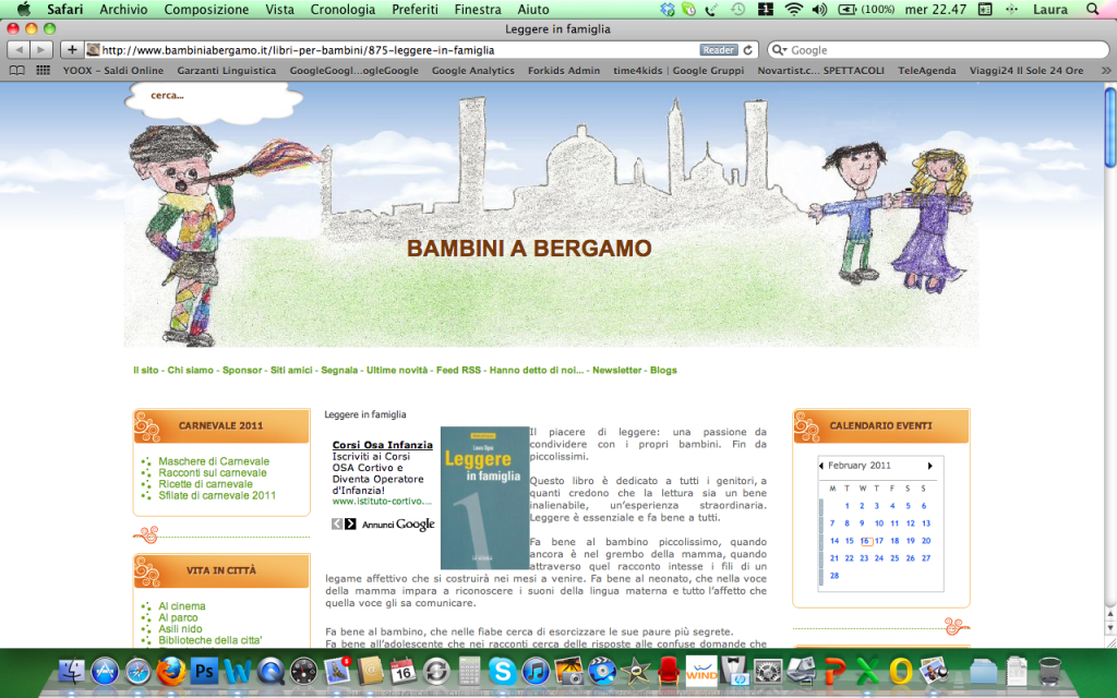 Bambini a Bergamo